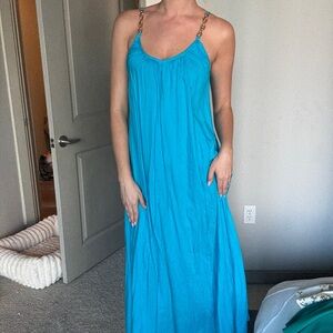 Summersalt Vibrant Blue Maxi Dress